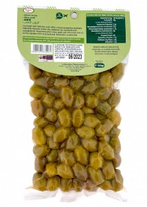 Olives vertes de Chalkidiki - Grèce  en sous vide ELLIE 500 g