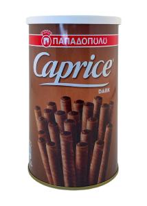 Gaufrettes CAPRICE fourres au chocolat noir PAPADOPOULOU 250 g