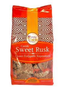 Biscuits sucrs  la caroube - Rusk sweet CRETA CAROB 300 g