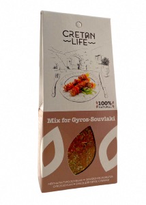 Mlange dpices pour Gyros et Kebab Grec CRETAN LIFE 50 g