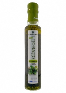 Huile dolive vierge extra infuse  l'origan CRETAN MILL 250ml