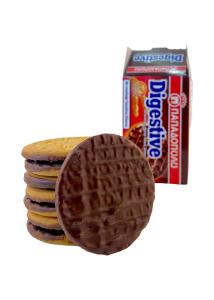 Biscuits Digestive au chocolat au lait PAPADOPOULOU 200 g