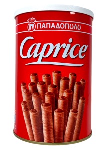 Gaufrettes CAPRICE fourres au chocolat grecs PAPADOPOULOU 400 g