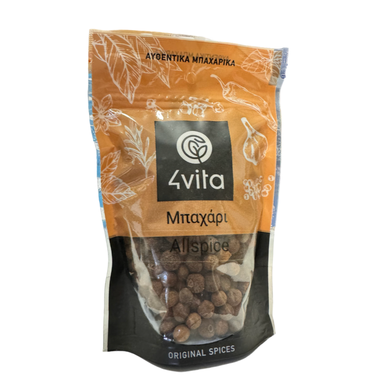 Baies de la Jamaïque "Bachari-Bahari-Allspice" entier 4VITA 70 g Baies de la Jamaïque "Bachari-Bahari-Allspice" entier 4VITA 70 g