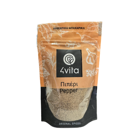 Poivre noir moulu 4VITA 100g