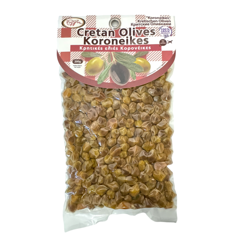 Olives de Crète variété Koroneiki en sous vide ELLIE 200 g