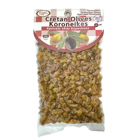 Olives de Crète variété Koroneiki en sous vide ELLIE 200 g