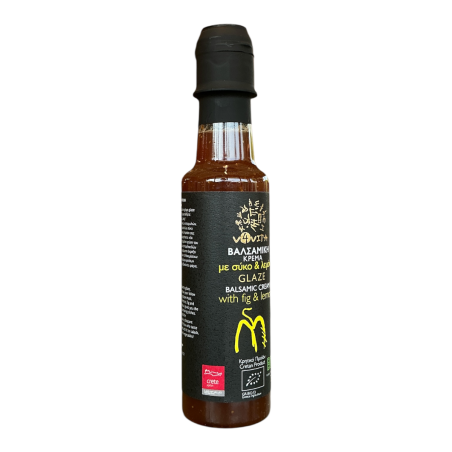 Crème balsamique à la figue et au citron glaze BIO V4VITA 200 ml
