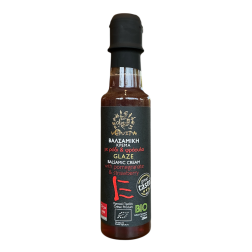 Crème balsamique grenade et fraise Glaze BIO V4VITA 200 ml