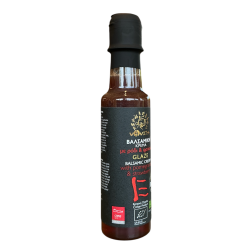 Crème balsamique grenade et fraise Glaze BIO V4VITA 200 ml