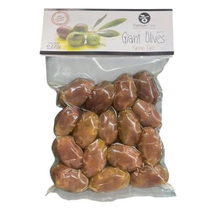 Olives géantes vertes de Grèce PREMIUM CRETE 220 g