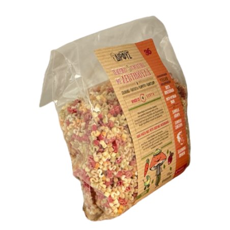 Pâtes pour enfants aux shiitake et légumes de Grèce DIRFIS 500 g