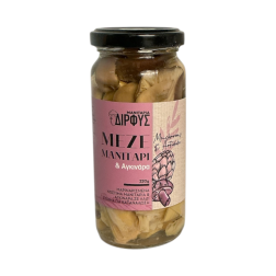 Mezze grec aux champignons et artichauts DIRFIS 220 g