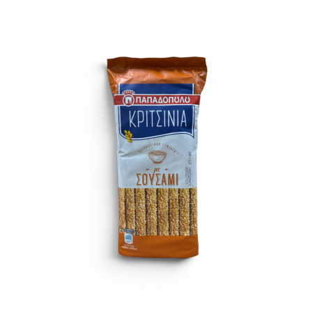 Gressins au sésame PAPADOPOULOU 130 g
