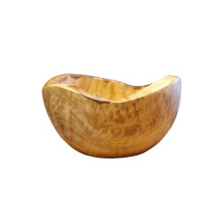Bol rustique en bois d’olivier RIZES 12 cm