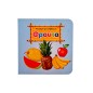 Livre pour apprendre les fruits 10x10 cm