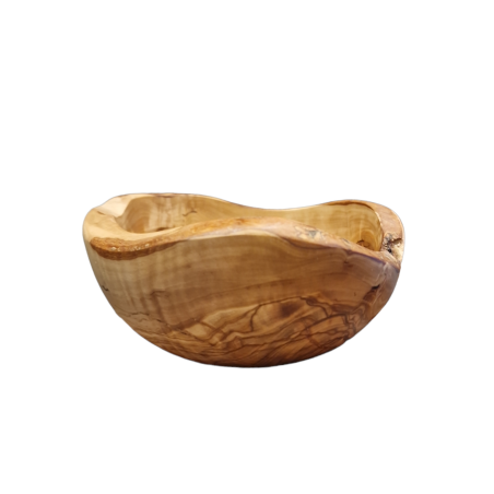Bol rustique en bois d’olivier RIZES 14 cm