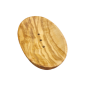 Porte-savons à trous en bois d'olivier RIZES 16 cm