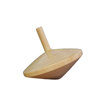 Toupie en bois verni 6 cm x 5cm