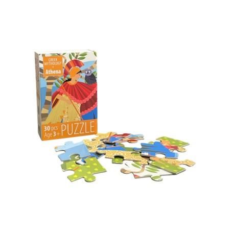 Puzzle de la déesse Athéna MEDITERRANEO 30 pièces + 3 ans