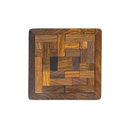 Puzzle en bois 16x16 cm