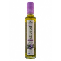 Huile d’olive vierge extra infusée au romarin CRETAN MILL 250 ml