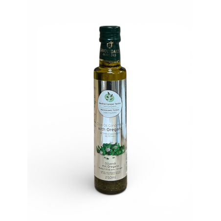 Huile d’olive vierge extra infusée à l'origan SAVOUIDAKIS 250 ml
