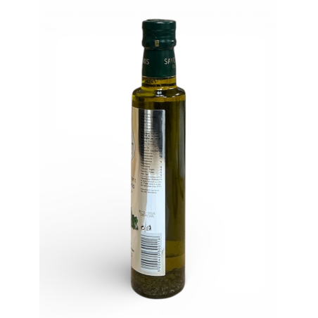 Huile d’olive vierge extra infusée à l'origan SAVOUIDAKIS 250 ml