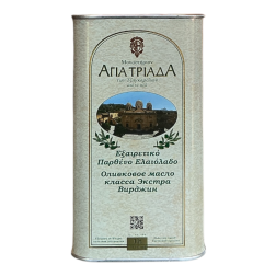 Huile d'olive vierge extra de Crète - Monastère AGIA TRIADA bidon 1 l