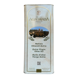 Huile d'olive vierge extra de Crète - Monastère AGIA TRIADA bidon 5 l