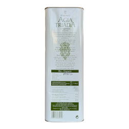 Huile d'olive vierge extra de Crète BIO - Monastère AGIA TRIADA en 5 l