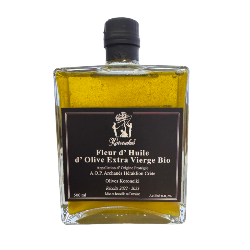 Fleur d’huile PREMIUM Mavrakis Giorgios KORONEKES AOP ARCHANES EVOO 500 ml