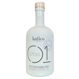 Huile d’olive KALIOS 01 Chef Christophe Aribert Récolte début de saison 500 ml
