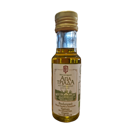 Huile d'olive vierge extra BIO AGIA TRIADA en bouteille 100 ml