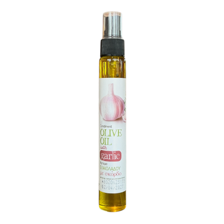 Huile d'Olive à l'ail en spray CRETAN MILL 60 ml