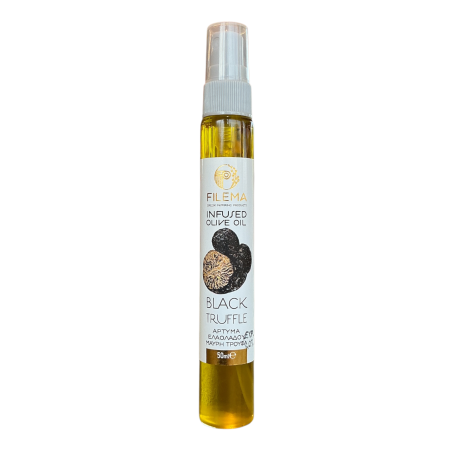 Huile d’olive en spray infusée à la truffe noire FILEMA 50 ml