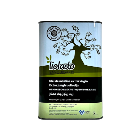 Huile d'olive vierge extra de Crète LIOLADO SAVOUIDAKIS en bidon 3 l