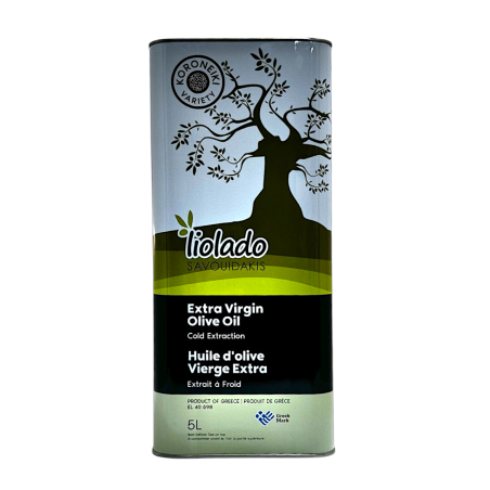 Huile d'olive vierge extra de Crète LIOLADO SAVOUIDAKIS en bidon 5 l