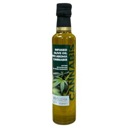 Huile d’olive infusée à l’arôme de cannabis FILEMA 250 ml