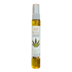 Huile d’olive en spray infusée au cannabis FILEMA 50 ml