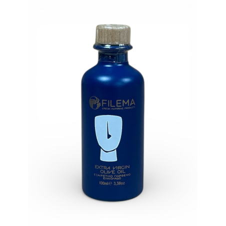 Huile d’olive vierge extra de Crète FILEMA bouteille céramique 100 ml