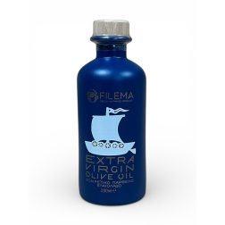 Huile d’olive vierge extra de Crète FILEMA bouteille céramique 200 ml