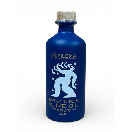 Huile d’olive vierge extra de Crète FILEMA bouteille céramique 500 ml