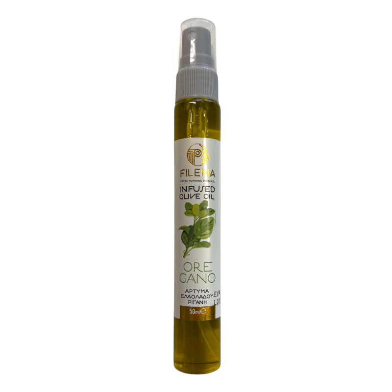 Huile d’olive en spray infusée à l'origan FILEMA 50 ml