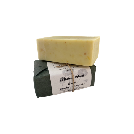 Savon de toilette surgras Pétale de Souci enrichi Macérat de Calendula A FLORE & SENS 100 g