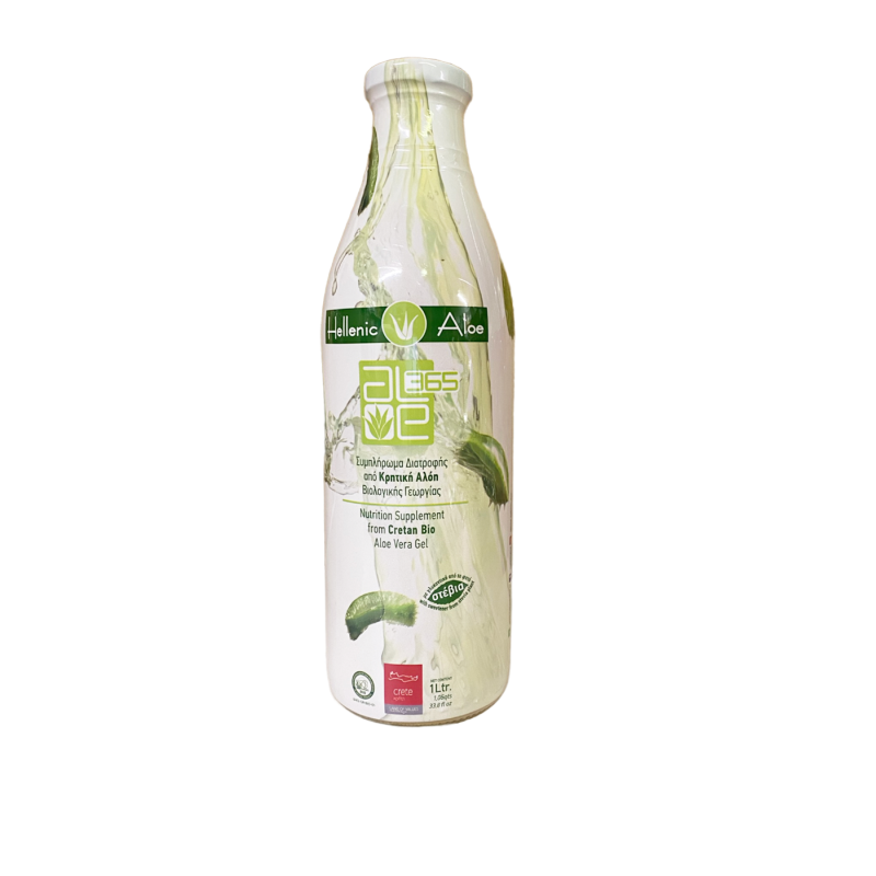 Jus d’Aloe Vera BIO Grec HELLENIC ALOE 1 l Jus d’Aloe Vera BIO Grec HELLENIC ALOE 1 l