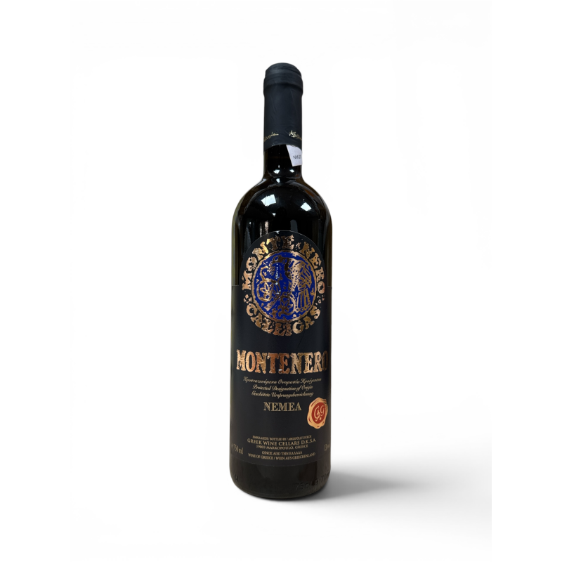 Vin rouge grec AOP Nemea MONTENERO 0,75L Vin rouge grec AOP Nemea MONTENERO 0,75L