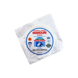 Fromage Manouri grec VASSILITSA ou TZAFETTAS 200 g selon arrivage