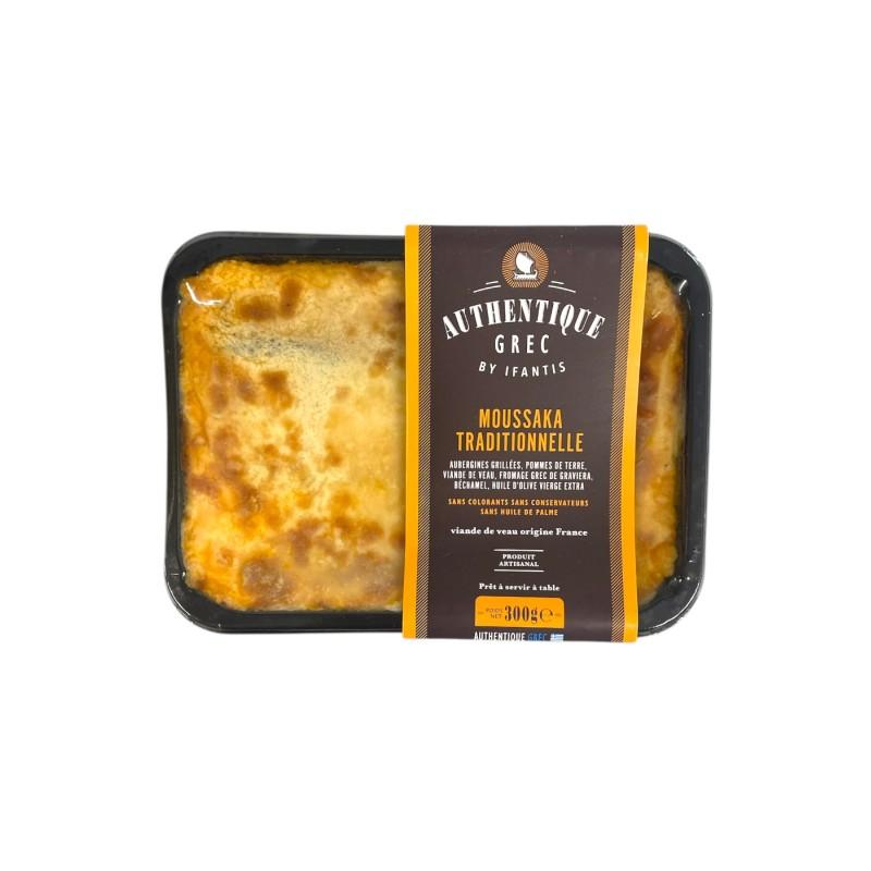 Moussaka traditionnelle AUTHENTIQUE GREC BY IFANTIS 300 g Moussaka traditionnelle AUTHENTIQUE GREC BY IFANTIS 300 g