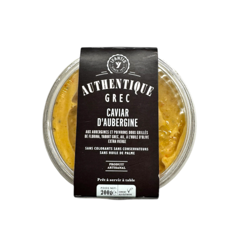 Tartinade caviar d'aubergine AUTHENTIQUE GREC BY IFANTIS 200 g